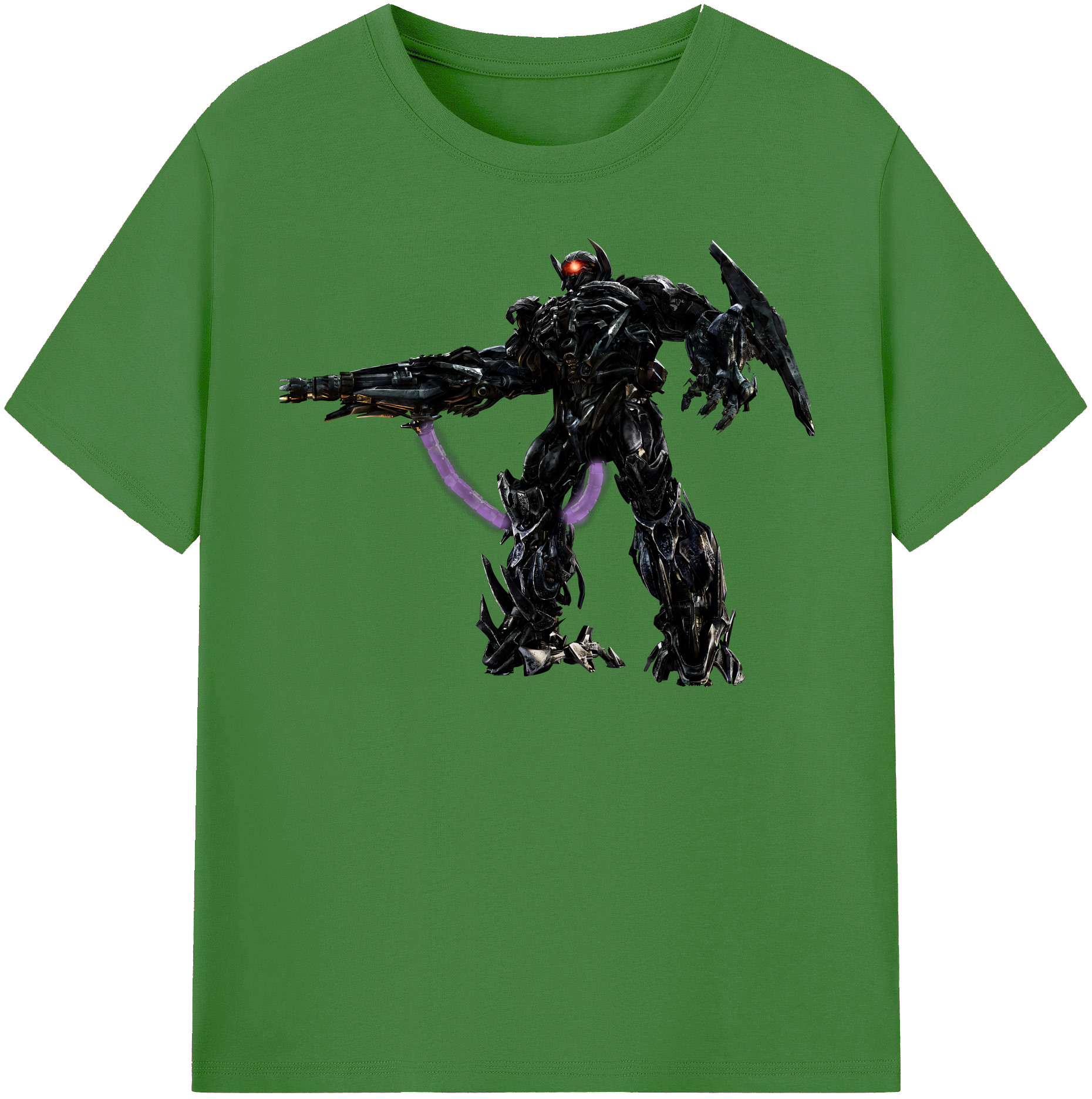 （画像用） Transformers トランスフォーマー レディースカジュアルプリントTシャツ（綿100％）